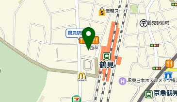 充レン ツルミ・フーガ1 2Fエレベータホール前(下)の地図画像