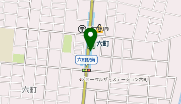 充レン つくばエクスプレス 六町駅 B1F 改札内 エレベーター付近(上)の地図画像