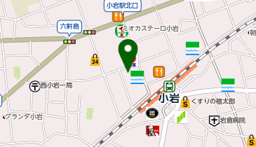 充レン マルハン小岩スロット館 カウンター前 ※18歳未満は入場できませんの地図画像