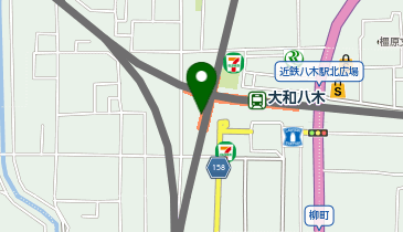 充レン 近鉄大阪線・橿原線 大和八木駅 6番線ホーム TOREFUL内(上)の地図画像