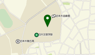 充レン 日本大学文理学部 3号館2階ピロティーの地図画像