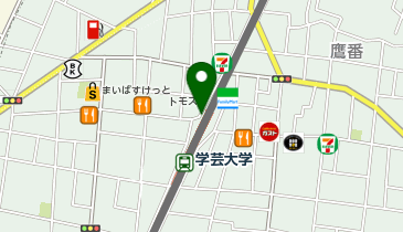 充レン 東急電鉄 学芸大学駅 改札外 西口付近(上)の地図画像
