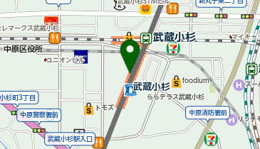 充レン 東急電鉄 武蔵小杉駅 改札内 1F 3・4番線ホーム側エレベーター付近(下)の地図画像