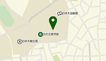 充レン 日本大学文理学部 3号館食堂前の地図画像