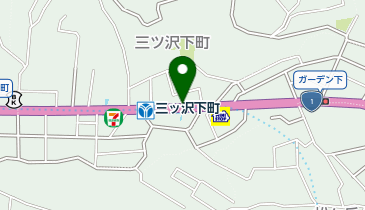 充レン 横浜市営地下鉄 三ツ沢下町駅 東口改札外 自動販売機横の地図画像