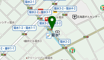 充レン 札幌市営地下鉄 東西線 菊水駅 改札外 改札口付近 公衆電話横の地図画像