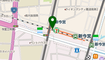 充レン JR西日本 新今宮駅 改札外 3F西口コンコース 南海切符売場側(下)の地図画像