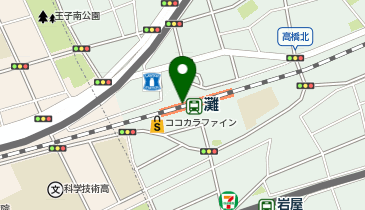 充レン デリカフェエキスプレス 灘 店舗内 入口付近の地図画像