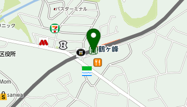 充レン 相鉄 鶴ヶ峰駅 2F改札内 コンビニ横(左)の地図画像