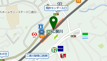 充レン 相鉄 二俣川駅 2F改札内 改札付近(下)の地図画像