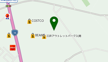 充レン 三井アウトレットパーク入間 センタープラザ付近 ATM横(左上)の地図画像