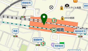 充レン ピオレ姫路 ピオレ2 1F 中央エスカレーター付近(下)の地図画像
