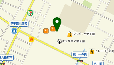 充レン ららぽーと甲子園 1階 パークウォークコート (下)の地図画像