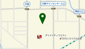 充レン 小田原ダイナシティ ウエスト1階 DynaDeliの地図画像