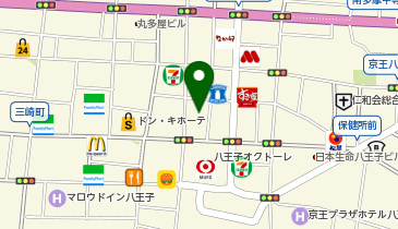 充レン カラオケまねきねこ 八王子北口店の地図画像