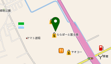 充レン ららぽーと富士見 1階 フードコート前(下)の地図画像