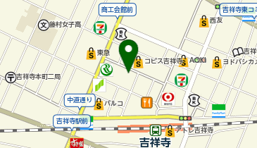 充レン カラオケまねきねこ 吉祥寺北口店 ドリンクバー付近の地図画像
