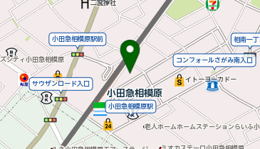 充レン カラオケまねきねこ 小田急相模原店の地図画像