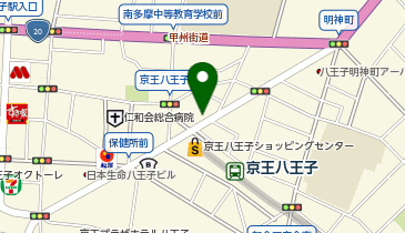 充レン カラオケまねきねこ 京王八王子店の地図画像