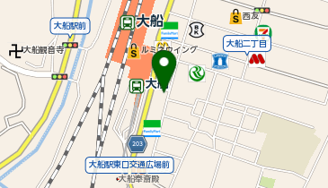 充レン カラオケまねきねこ 大船東口店の地図画像