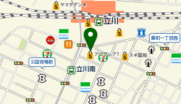 充レン カラオケまねきねこ 立川南口店の地図画像
