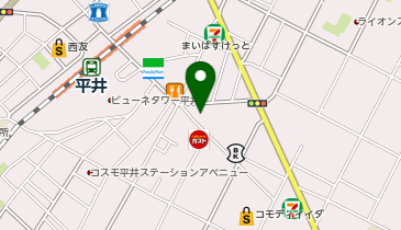 充レン カラオケまねきねこ 平井南口店の地図画像