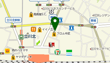 充レン カラオケまねきねこ 立川北口大通り店の地図画像