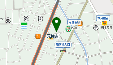 充レン カラオケまねきねこ 元住吉店の地図画像