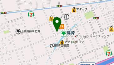 充レン カラオケまねきねこ 篠崎店の地図画像