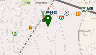 充レン カラオケまねきねこ 新秋津駅前店の地図画像