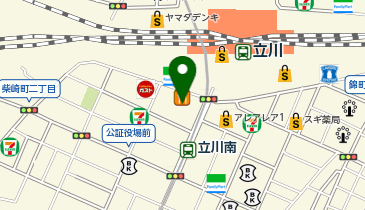 充レン カラオケまねきねこ 立川南口2号店(下)の地図画像