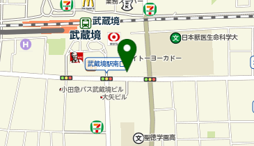 充レン イトーヨーカドー武蔵境店 東館1階 ATMコーナー付近の地図画像
