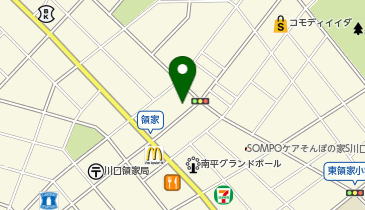 充レン カラオケまねきねこ 川口領家店の地図画像