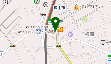 充レン カラオケまねきねこ 狭山市駅前店の地図画像