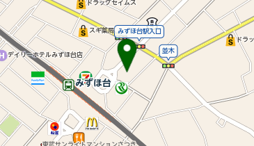 充レン カラオケまねきねこ みずほ台東口店の地図画像