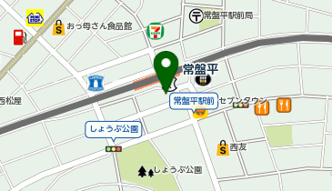 充レン カラオケまねきねこ 常盤平店の地図画像