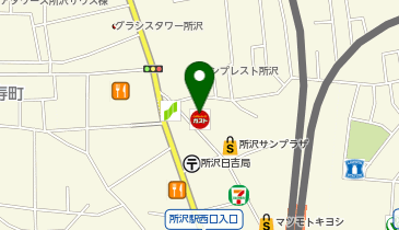 充レン カラオケまねきねこ 所沢駅前2号店の地図画像