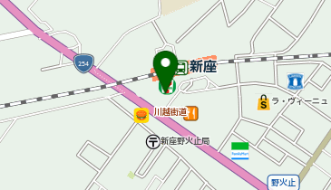 充レン カラオケまねきねこ 新座駅前店の地図画像