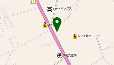 充レン カラオケまねきねこ 八街店の地図画像