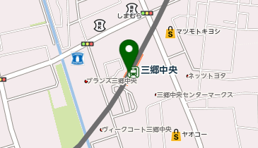 充レン つくばエクスプレス 三郷中央駅 改札内(下)の地図画像