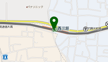充レン 京阪電車 西三荘駅 改札口外(下)の地図画像