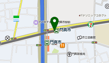 充レン 京阪電車 門真市駅 改札口内 もより市前(下)の地図画像