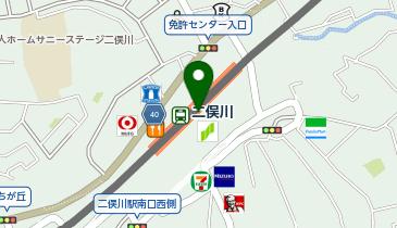 充レン ジョイナステラス二俣川 3階 インフォメーション横 風除室内の地図画像