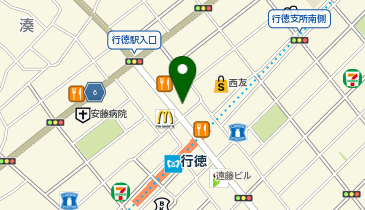 充レン カラオケまねきねこ 行徳駅前店の地図画像