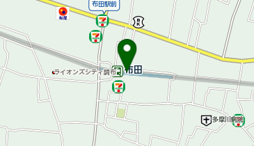 充レン 京王電鉄 布田駅 改札内 改札口付近(下)の地図画像