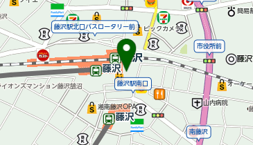 充レン リエール藤沢 2F レストランフロア トイレ前 (下)の地図画像