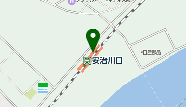 充レン JR西日本 安治川口駅 改札内 改札口付近(下)の地図画像