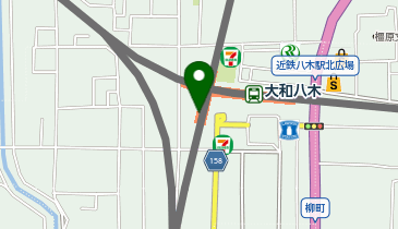 充レン 近鉄大阪線・橿原線 大和八木駅 6番線ホーム TOREFUL内(下)の地図画像