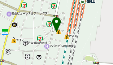 充レン 晴れる屋 郡山店の地図画像