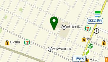 充レン 晴れる屋 吉祥寺店の地図画像